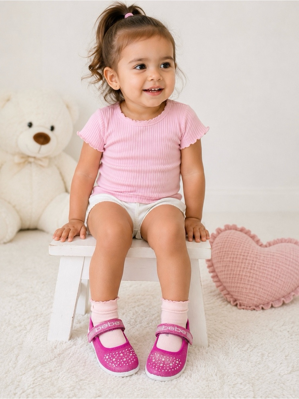 BEBE CRYSTAL SHOES